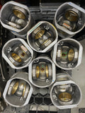 New Caterpillar 2-piece piston with piston rings installed  172-0919 and 155-5271 (1720919, 1555271, 153-6516, 1536516)