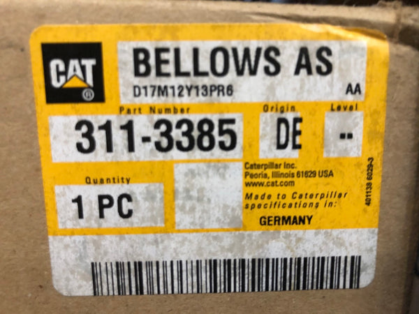 New Caterpillar bellows assembly 3113385 (4499633) - Yellow Power International