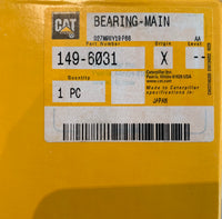 New Caterpillar bearing main 149-6031 (1496031, 105-0253, 1050253, 4W-5704, 1W-7503, 8N-8237)