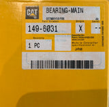 New Caterpillar Main Bearing 149-6031 (1496031, 105-0253, 1050253, 4W-5704, 1W-7503, 8N-8237)