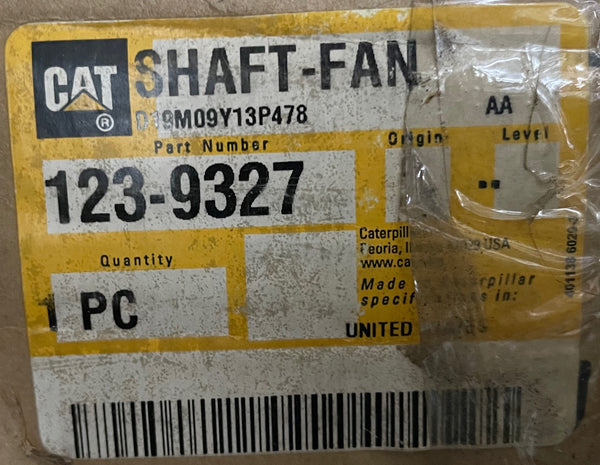 New Caterpillar Shaft-Radiator Fan 123-9327 (1239327)