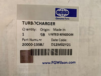 New FG Wilson  turbocharger  20000-13587 (Perkins T418743)