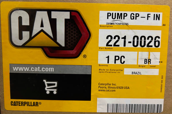 New Caterpillar Fuel Injection Pump 221-0026 (2210026)