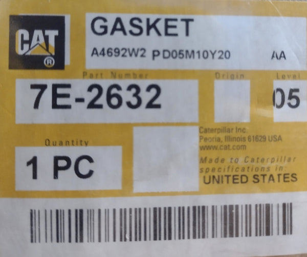 New Caterpillar oil pan gasket 7E-2632 (7E2632)