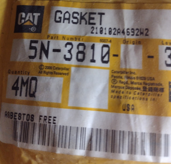 New Caterpillar gasket 5N-3810 (5N3810)