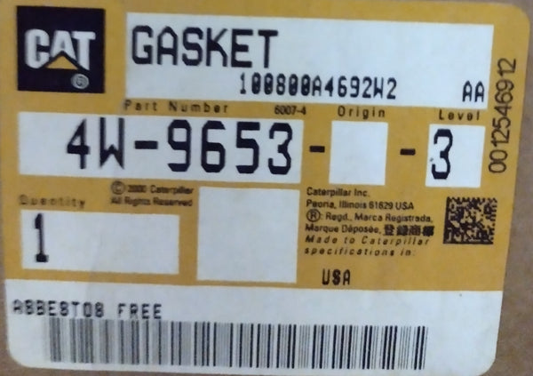 New Caterpillar gasket 4W-9653 (4W9653)