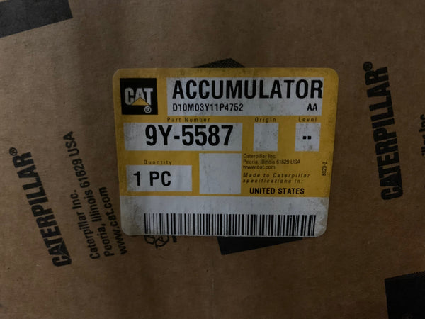 New Caterpillar accumulator 9Y-5587 (9Y5587, 161-9202, 1619202, 4Z-5776, 20R-8276, 20R8276)