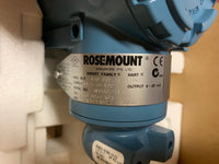 New Rosemount pressure transmitter 3051TG2A2B21AB4