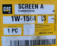 New Caterpillar screen 1W-1564 (1W1564)