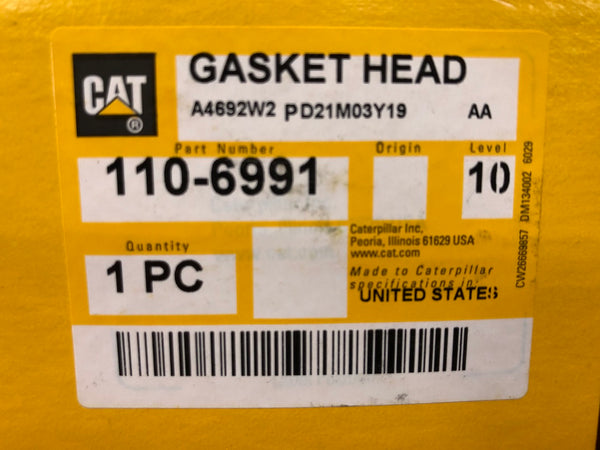 New Caterpillar head gasket 1106991 - Yellow Power International