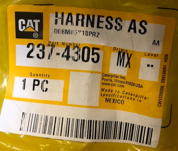 New Caterpillar harness 2374305 - Yellow Power International