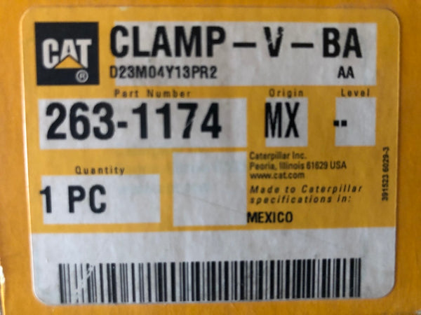 New Caterpillar v-band clamp 2631174 - Yellow Power International