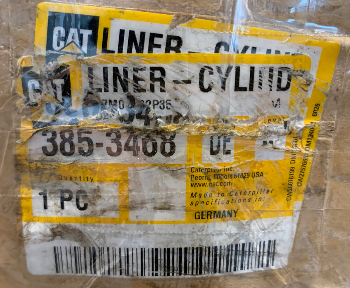 New Caterpillar cylinder liner 385-3468 (3853468) – Yellow Power