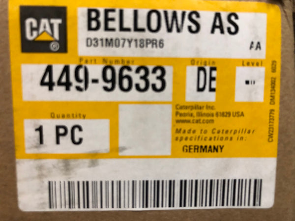 New Caterpillar bellows assembly 4499633 - Yellow Power International