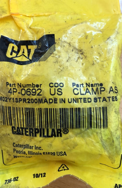 New Caterpillar clamp 4P0692 (6I3872) - Yellow Power International