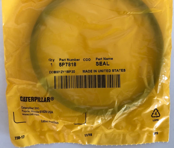 New Caterpillar seal 5P-7818 (5P7818, 8T-8970, 8T8970)