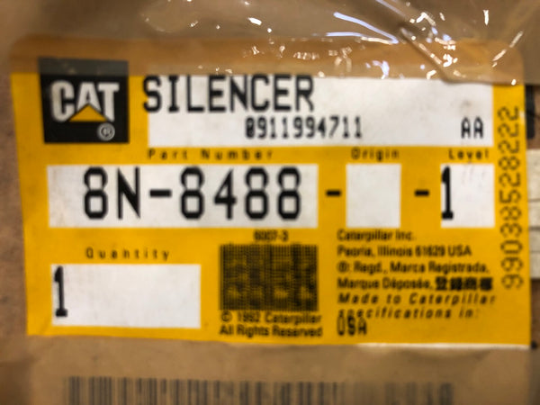 New old stock Caterpillar silencer 8N8488 - Yellow Power International