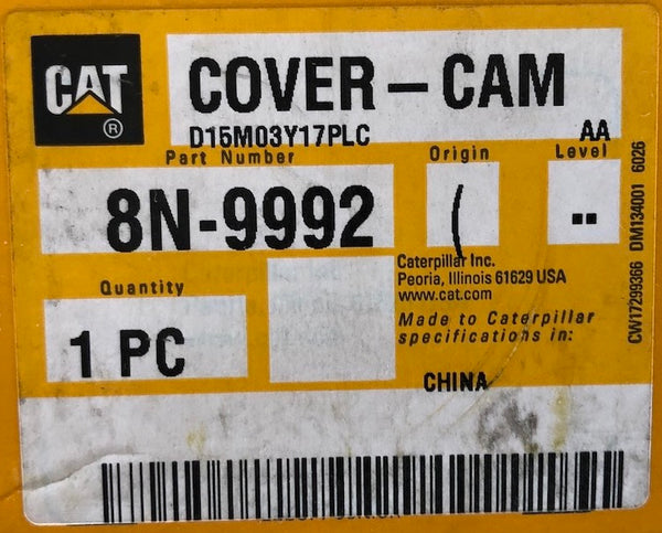 New Caterpillar camshaft cover 8N-9992 (8N9992)
