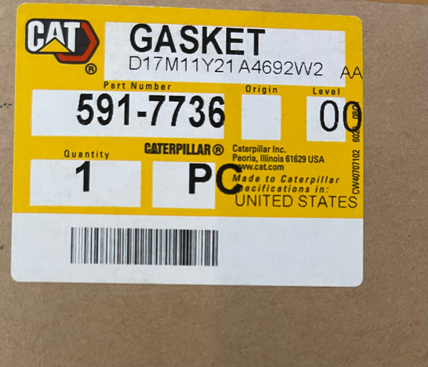 New Caterpillar Gasket 591-7736