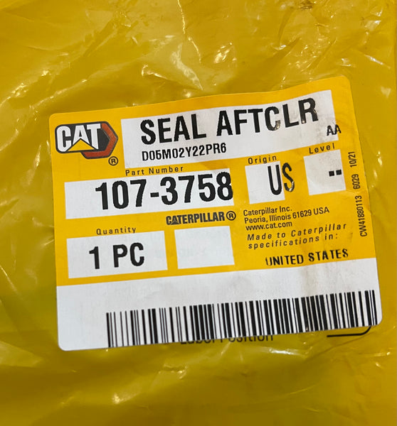 New Caterpillar Aftercooler Seal 107-3758 (1073758)