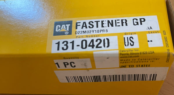 New Caterpillar Fastener GP 131-0420